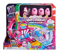 Hatchimals CollEGGtibles, Transforming Rainbow-cation Camper Toy Car with 6 Exclusive Characters, 10 Accessories, Kids Toys for Girls Ages 5 and up