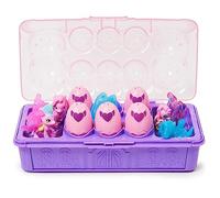 Hatchimals CollEGGtibles, Unicorn Family Carton with Surprise Playset, 10 Characters and 2 Accessories, Kids Toys for Girls Ages 5 and up