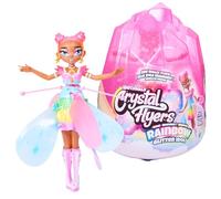 Hatchimals Pixies, Crystal Flyers Rainbow Glitter Idol Magical Flying Toy Doll with Lights, Girls Gifts, Kids Toys for Girls Ages 6 and up