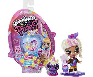HATCHIMALS Pixies, Cosmic Candy Pixie with 2 Accessories and Exclusive CollEGGtible (Styles May Vary)