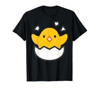 Hatching Chick Baby Chicken Costume Value Graphic T-Shirt, Men, Black, L
