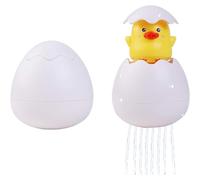Hatching Chick Bath Egg Toy, Easter Basket Stuffers for Toddlers, Interactive Sensory Bathtub Toy with Water Spraying Function, Perfect Birthday for Infants, Boys and Girls