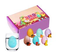 Hatching Dinosaur Eggs in Water 6 Pieces Hatching Toys