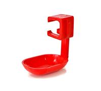 Hatching Time Automatic Quail Drinker Cup, Best for Quail, Partridge & Pheasant, Catch Drips Below Dispenser, Attach to PVC Pipe, Quail Waterer Kit, Free-Range Quail Drinkers, Quail Waterer