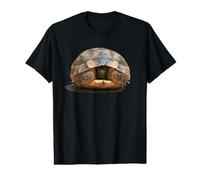 Hatchling Spur-Thighed Tortoise Looking Out of Its Carapace Value Graphic T-Shirt