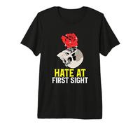 Hate At First Sight Antisocial Unsociable Statement Premium T-Shirt