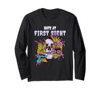 Hate At First Sight Misanthropic Loner Statement Long Sleeve T-Shirt