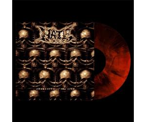 Hate Awakening Of The Liar 1LP Fire Marbled Vinyl 2025 Listenable Records