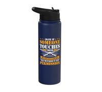 Hate if Someone Touches Their muzzleloaders Stainless Steel Insulated Water Bottle