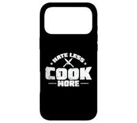 Hate Less Cook More Cooking as a Messenger of Peace Case for iPhone 17 Pro Max
