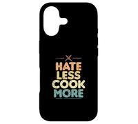 Hate Less Cook More Discover the Joy of Cooking Case for iPhone 17