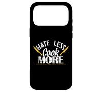 Hate Less Cook More Love Goes Through the Stomach Case for iPhone 17 Pro Max
