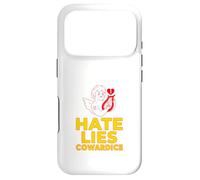 Hate Lies Cowardice (Funny Weird Statement) Case for iPhone 17 Pro