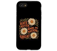 Hate Never Made Any Nation Great Boho Floral Case for iPhone SE (2020) / 7/8
