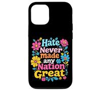 Hate Never Made Any Nation Great Vibrant Retro Case for iPhone 12/12 Pro
