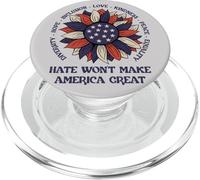 Hate Won't Make America Great PopSockets PopGrip for MagSafe