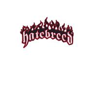 Hatebreed Black Silver Metallic Hardcore Patch Badge Embroidered Iron on Applique Souvenir Accessory