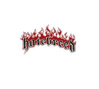 Hatebreed Metallic Hardcore Band Black S Patch Badge Embroidered Iron on Applique Souvenir Accessory