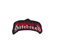 Hatebreed Metallic Hardcore Band Patch Badge Embroidered Iron on Applique Souvenir Accessory