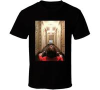 HATEBUTN The Shining Horror Kubrick King Nicholson Movie Fan T Shirt Black 3XL