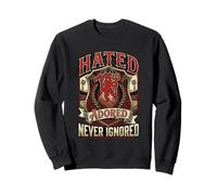 Hated Adored Never Ignored Manchester Football Red Devil Sweatshirt