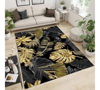 HATEGE 3D Coconut Tree Rug 60 x 120 cm for Living Room, Tropical Plants Area Rugs Coconut TreeFluffy Carpet Runner for Bedroom or Hallway,Non Slip Mats 2235AZ
