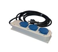 Hateha 3-Way Power Distribution Box 16A With 10m Cable - 12.112.012