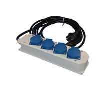Hateha 4-Way Industrial Power Distribution Box 16A 230V - 12.212.012
