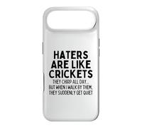 Haters Are Like Crickets Chirping All Day, Funny Hater Meme Case for iPhone Air