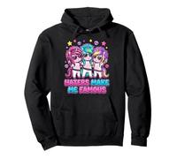 Haters Make Me Famous Emo Pullover Hoodie