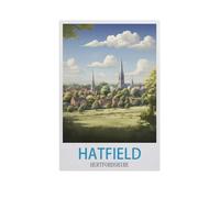 Hatfield Hertfordshire，Puzzle 1000 Piece Jigsaw Puzzles for Adults, Classic Puzzle Difficult Puzzle for Kids Teenagers Educational Game Toys Gift for Home Travel（50x70cm）-GK75