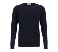 Hatfield Knitted Jumper- male- John Smedley- Round-neck Knitwear- Blue- XL- Knitwear XL