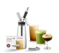 Hatfields London NitroPress Nitro Cold Brew Coffee Maker (Starter Kit with 10 Refills)