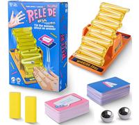 HATFRYF Fast-Paced Family Board Game for Adults & Kids, Interactive Seesaw Timer Board Game with Category Cards for Family Entertainment, Perfect for Game Nights, Kids and Adults