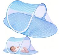 HATFRYF Foldable Mosquito Net, Folding Bed Mosquito Net, for Home, Portable for Beds, Camping, Travel, Patios