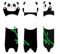 HATFRYF Long Panda Plush Pillows, Stuffed Animals Squishy Pillows, Soft Toy for Kids, Plushie Cute Panda Sleeping Hugging Plush Toy, Gifts for Boys Girls (grey)