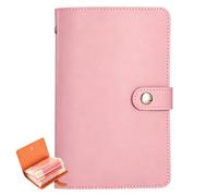 HATFRYF Money Saving Wallet, Money Wallets for Saving Cash, Couples’ Savings Challenge Handbook, savings notebook and ring binder, suitable for office and home use - Pink Halloween Cape