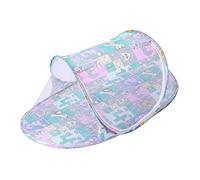 HATFRYF Mosquito Net, Foldable Bed Mosquito Net, Portable Travel Mosquito Nets, Mosquitos Bed for Home, Dorm, Outdoor, Travel, Easy Access, Quick Installation, Green - B