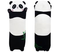 HATFRYF Panda Long Body Plush Doll, Plush Stuffed Doll Toy Soft Throw Pillow Cute Cartoon Animal Pet Cuddly Pillow Long Sleeping Cushion Gift for Kids Girlfriend Oversized Comfortable (Panda 50cm)