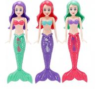 HATFRYF Pool Diving Toy Set, 3 Piece Princess Pool Toys, Water Bath Toy, Swimming Underwater Pool Training Toys, Princess Dolls Diving Games Training Gifts for Boys Girls