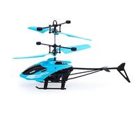 HATFRYF RC Helicopter Toy, Blue Remote Control Helicopters for Aircraft Model Toys Helicopters Gift for Boys Girls