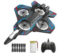 HATFRYF RC Plane Toy for Kids, 2.4GHz Remote Control Plane, RC Quadcopter Foldable Drone for Beginners, Kids and Adults, Toys Gifts for Boys and Girls Halloween Vampire Cape