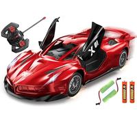 HATFRYF Remote Control Drift Car, 1:22 Remote Control Car for Kids, Cool RC Race Cars, 4WD High Speed RC Cars - Driftable, Gifts for Kids Boys - Red