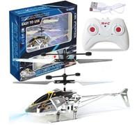 HATFRYF Remote Control Helicopter for Kids, RC Flying Toy, Altitude RC Helicopters, One Key Take Off/Landing, Easy to Fly Indoor/Outdoor RC Helicopter, Accessory Parts -C