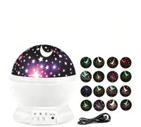 HATFRYF Starry Sky Lamp, Star Projector, Night Light Room Decor, Dimmable+Remote Star Projector, 360° Rotate Night Light, Night Lights Projectors, Birthday Gift (White)