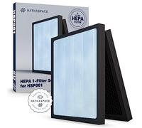 HATHASPACE Air Purifier HEPA Filter Replacement - Certified Filters for HSP001 Smart Purifiers - Easy to Install, Improved Air Quality - H13 True HEPA, 1 Set
