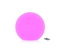 Hathdia 6-Inch LED Ball Light, Multi-Color Rechargeable Night Lights Waterproof Dimmable Mood Lamp with Remote for Home Garden Patio Party Bar Decors