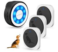 Hathever Dog Bell for Door Potty Training, Wireless Doggie Door Bell Operating at 1000 Feet with IP65 Waterproof Touch Button, Two Installation Ways