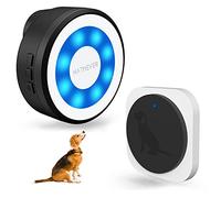 Hathever Dog Door Bell for Potty Training, Wireless Doggie Doorbell to Go Outside, Operating at 1000 Feet with Super-Light Touch Button, CD Quality Sound & 4 Notification Modes