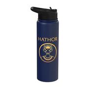 Hathor Ancient Egyptian Goddess Stainless Steel Insulated Water Bottle